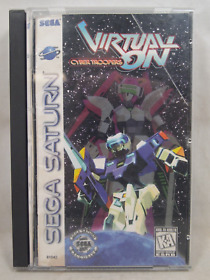 Virtual On Cyber Troopers (Sega Saturn) Authentic Complete in Box CIB