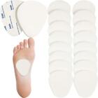 20 Pieces Metatarsal Felt Pads Foot Insert 20 Count (Pack of 1), White