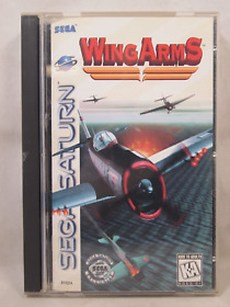 Wing Arms (Sega Saturn) Authentic Complete in Box CIB