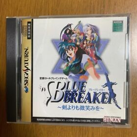 BLUE BREAKER  Sega Saturn japan game