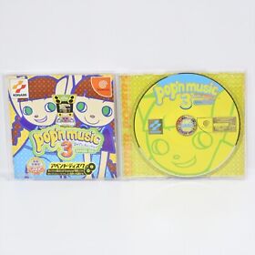 POP'N MUSIC 3 APPEND DISC Popn Dreamcast Sega dc