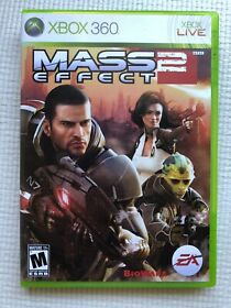 Mass Effect 2 (Microsoft Xbox 360, 2010) Complete X360