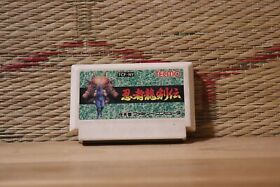 Ninja Ryukenden 1 Famicom FC Japan Nintendo Very Good Condition!