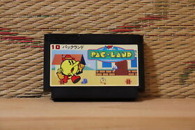PAC LAND PACLAND Japan Nintendo Famicom FC NES Very Good Condition!