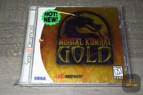 Mortal Kombat Gold Sega Dreamcast 1999 NEW! - RARE! (READ DESCRIPTION!)