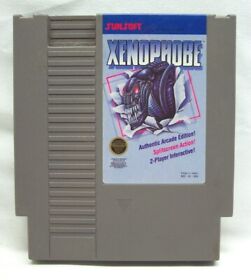 Vintage 1988 XENOPHOBE NES VIDEO GAME CART AUTHENTIC ORIGINAL TESTED