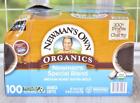x100 Newman's Own Organics Special Blend Coffee K-Cup Pods Medium Roast BB 2025