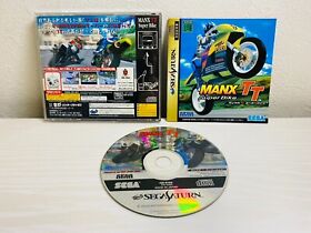 MANX TT Super Bike Sega Saturn SS Japan Game