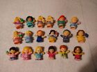 fisher price little people mostly disney lot of 18