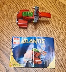 LEGO 20013 BrickMaster ATLANTIS NEPTUNE MIRCOSUB Submarine Set W/ Manual RETIRED
