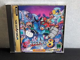 Rockman 8 (Mega Man 8) ~Metal Heroes~ (Sega Saturn,1997) from japan