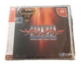  PSYCHIC FORCE 2012 Twenty-Twelve Sega Dreamcast Japan Only NTSC-J New