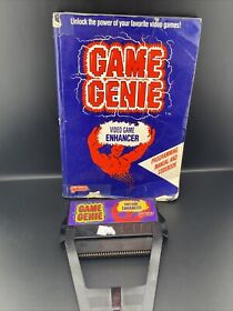GAME GENIE for NES - Original Nintendo Cheats Codes Codebook - GALOOB BOOK!