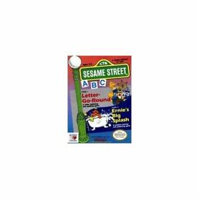 Sesame Street ABC Letter-Go-Round / Ernie's Big Splash For Nintendo NES 9E
