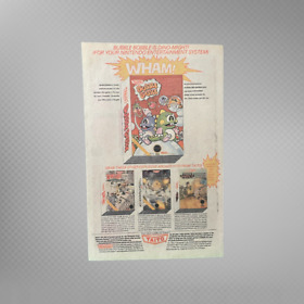 Bubble Bobble Video Game NES 1988 Original Print Ad Nintendo Taito Arcade Hits