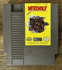 Werewolf The Last Warrior (Nintendo NES 1990) Cartucho Auténtico Solo ��Probado