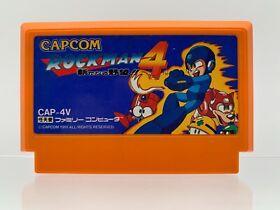 ROCKMAN 4 Famicom Japanese Mega Man 4 Cartridge ONLY US Seller FC0150