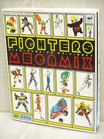 FIGHTERS MEGAMIX Mega Mix Official Guide Sega Saturn Book 1997 SB27
