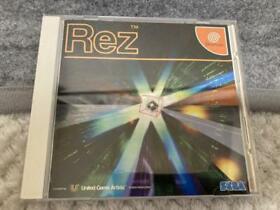 Rez Sega Dreamcast shooting music game Japan