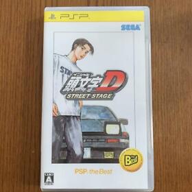 PSP Initial D Street Stage PlayStation Portable Japanese Ver.