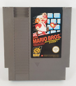SUPER MARIO BROS. NINTENDO ENTERTAINMENT SYSTEM NES GAME (Tested and Working)