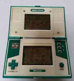 Nintendo Game & Watch Green House GH-54 Multi Screen Vintage Game Tested