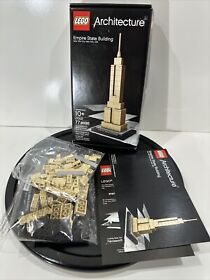 LEGO Architecture Empire State Building (21002) LANDMARK W/Box And Instructions
