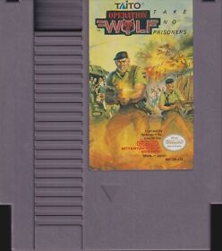 OPERATION WOLF (1989) nes nintendo entertainment system taito us NTSC USA IMPORT