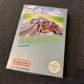Rad Racer - gioco NES - CIB IMBALLO ORIGINALE - VERSIONE NOE - Nintendo 