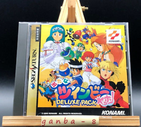 Detana TwinBee Yahho (Deluxe Pack) (Sega Saturn,1995) from japan