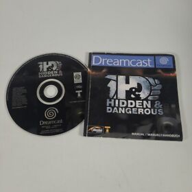 *Disc & Manual Only* Hidden & Dangerous Sega Dreamcast Video Game PAL