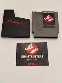 Ghostbusters - Nintendo Entertainment System NES w/ Manual - Cleaned & Tested