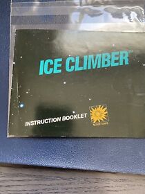 Ice Climber (Nintendo NES, 1985) Instruction Booklet Manual Only No Date VGC