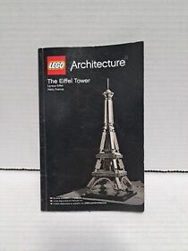 LEGO Architecture The Eiffel Tower Booklet - La Tour Eiffel, Paris, France 21019