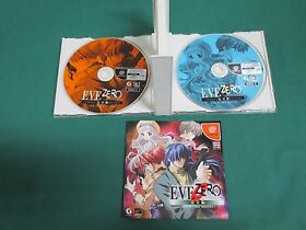 SEGA Dreamcast -- EVE ZERO PERFECT EDITION -- DC. JAPAN. GAME. Work. 32750