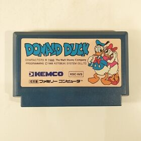 Donald Duck (Nintendo Famicom FC NES, 1988) Japan Import