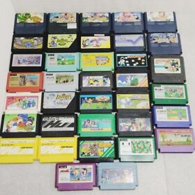 lot 36 Nintendo FC NES kuchibashi17 Famista HARIKIRI STADIUM Olympus Lode Runner