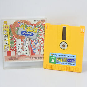 Famicom Disk PACHINKO GP No Instruction Nintendo dk