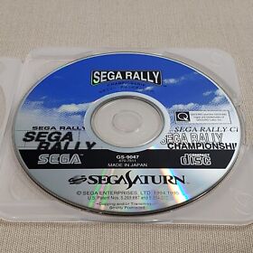 Sega Rally Championship Sega Saturn Import US Seller Authentic Tested Original