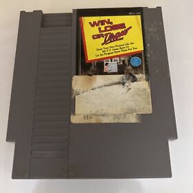 WIN, LOSE OR DRAW NINTENDO GAME NES EXCELLENT CONDITION