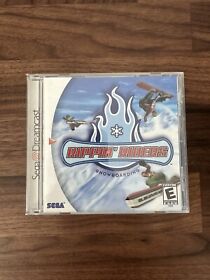 Rippin' Riders Snowboarding (Sega Dreamcast, 1999) Vintage Complete Case &Manual