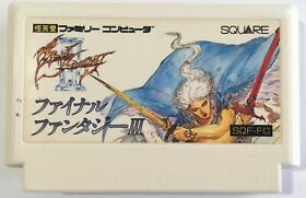Final Fantasy III 3 FC (Nintendo Famicom, 1990) Game Cartridge