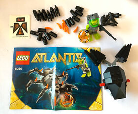 Lego Atlantis Monster Crab Clash Set 8056 Complete Minifigure & Manual