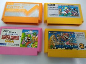 Nintendo NES Famicom Super Mario Bros 1 2 3 Lot Bundle