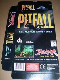 Atari Jaguar 64-Bit Games Console Original Pitfall Game Box NEW P/N: J9101E