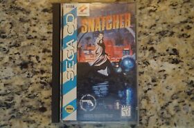 Snatcher (Sega CD, 1994) * Complete * Rare *