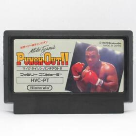 Mike Tyson's Punch Out 1987 Boxing NES Famicom Nintendo Used