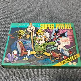 Super pitfall FC NES Nintendo Famicom software Japanese version Home video game