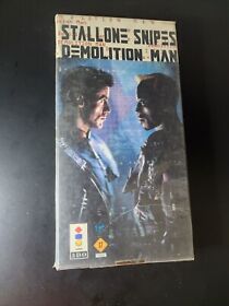 Demolition Man (Panasonic 3DO 1995) Long Box Complete W/ Manual Tested & Working