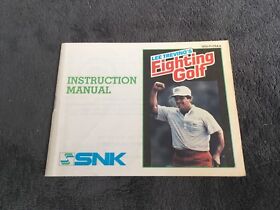 Notice Nintendo NES Lee Trevino's Fighting Golf FRA, Bon état